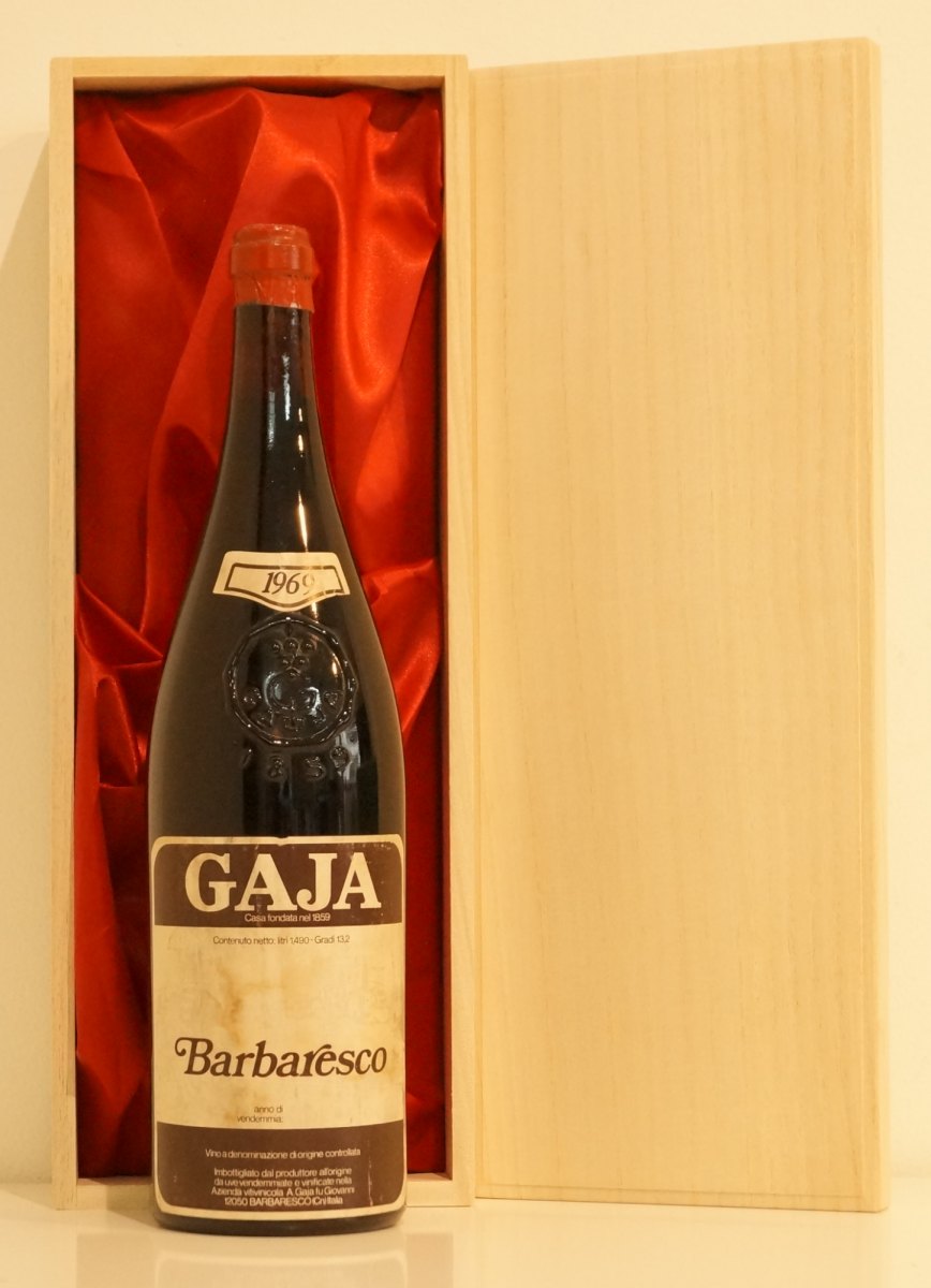 １９６９年 Gaja Barbaresco 1500ml 6990133 【プラチナワイン】