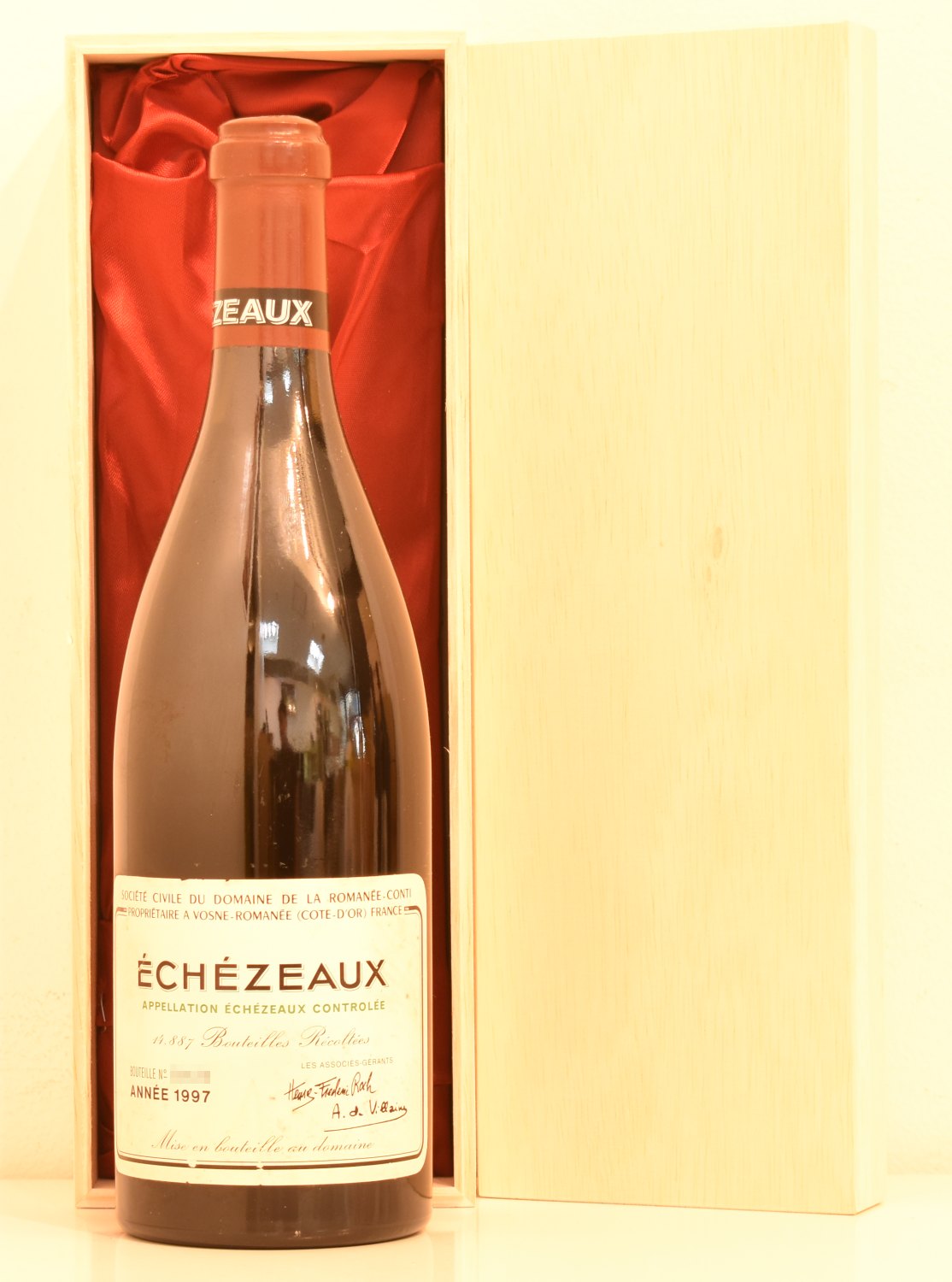 DRC 空瓶 2本 ロマネ サン ヴィヴァン、 グラン エシェゾー2017D