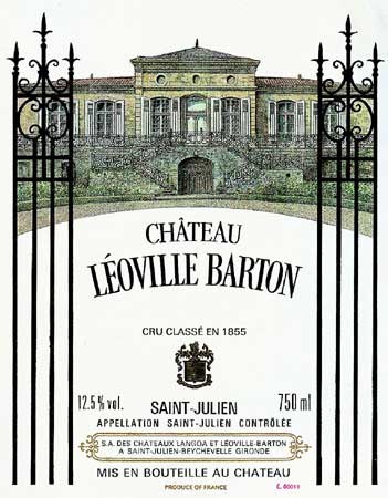 シャトー・レオヴィル・バルトンの販売・通販Chateau Leoville-Barton