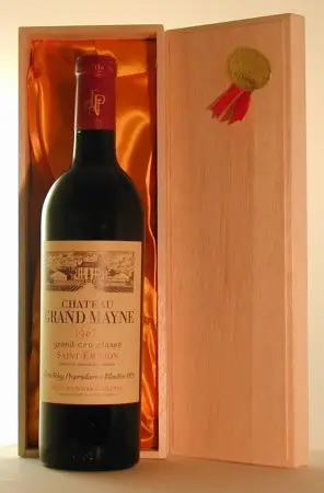 １９６７ シャトー・グラン・メイヌ Saint-Emilion aoc Grand Mayne 赤ワイン