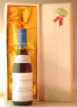 １９７３ シャンソン ボーヌ・プルミエクリュ クロ・デ・フェーヴ ハーフ Domaine Chanson Beaune 1er Cru Clos Des Feves 赤ワイン