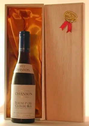 １９７２ シャンソン ボーヌ・プルミエクリュ クロ・デ・ロワ ハーフ Domaine Chanson Beaune 1er Cru Clos De Roi 赤ワイン