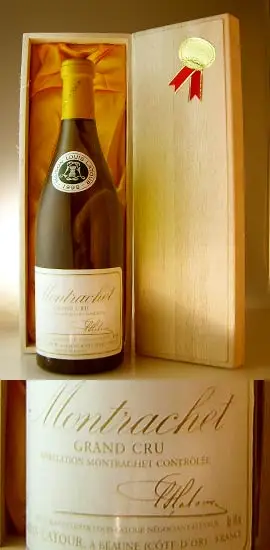 １９９８ ルイ・ラトゥール モンラッシェ Louis Latour Montrachet  白ワイン