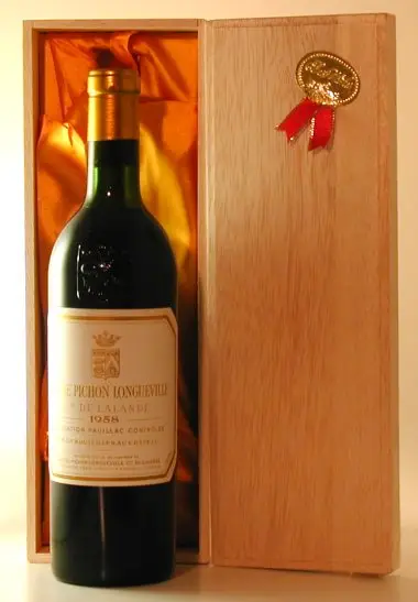 １９５８ Pichon-Longueville Comtesse de Lalande 赤ワイン