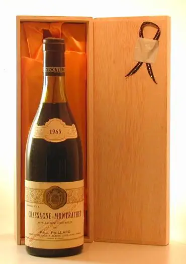 １９６５ CHASSAGNE MONTRACHET P.PAILLARD（ラベルの状態をお確かめ下さい） 赤ワイン