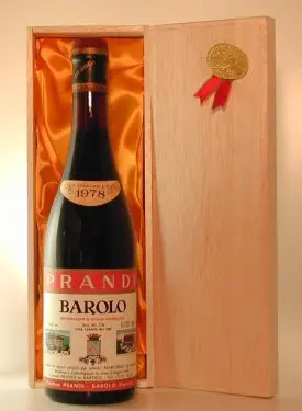 １９７８ BAROLO PRANDI 赤ワイン