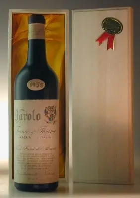 １９５８ バローロ Barolo Fravine Franco  赤ワイン