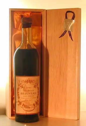 １９４５ Ｃｈ． Ｂｅｚｉｎｅａｕ Ｆｒｅｎｃｈ Ｂｏｔｔｌｅｄ（１） 赤ワイン