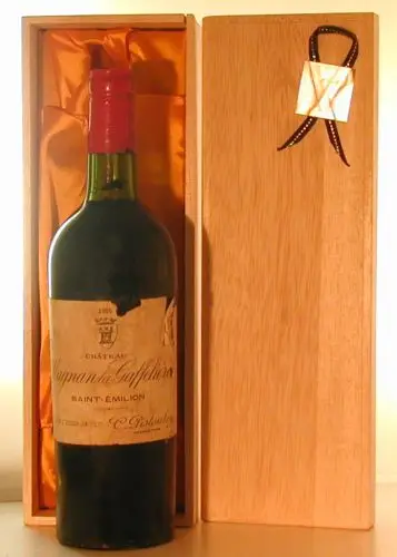 １９５０ Ｍａｇｎａｎ ｌａ Ｇａｆｆｅｌｉeｒｅ Ｆｒｅｎｃｈ Ｂｏｔｔｌｅｄ（ラベル不良２） 赤ワイン