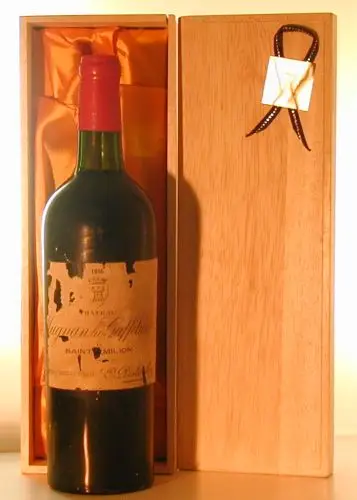 １９５０ Ｍａｇｎａｎ ｌａ Ｇａｆｆｅｌｉeｒｅ Ｆｒｅｎｃｈ Ｂｏｔｔｌｅｄ（ラベル不良５） 赤ワイン