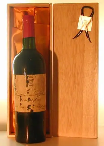 １９５０ Ｍａｇｎａｎ ｌａ Ｇａｆｆｅｌｉeｒｅ Ｆｒｅｎｃｈ Ｂｏｔｔｌｅｄ（ラベル不良７） 赤ワイン