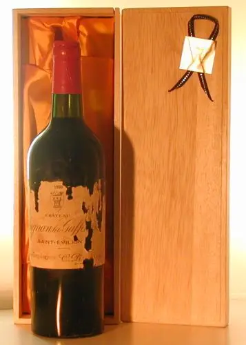 １９５０ Ｍａｇｎａｎ ｌａ Ｇａｆｆｅｌｉeｒｅ Ｆｒｅｎｃｈ Ｂｏｔｔｌｅｄ（ラベル不良８） 赤ワイン