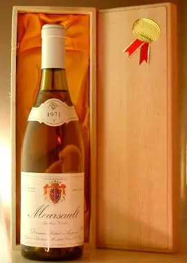 １９７１ ドメーヌ・ポチネ・アンポー POTINET-AMPEAU MEURSAULT 白ワイン