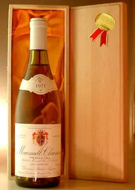 １９７１ ドメーヌ・ポチネ・アンポーPOTINET-AMPEAU MEURSAULT CHARMES 白ワイン