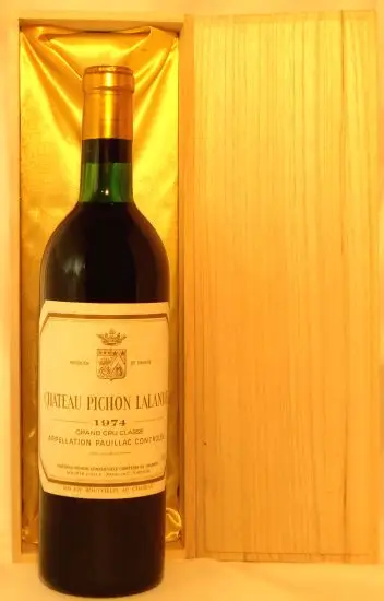 １９７４ シャトー・ピション・ロングヴィル・コンテス・ド・ラランド Chateau Pichon-Longueville Comtesse de Lalande  赤ワイン