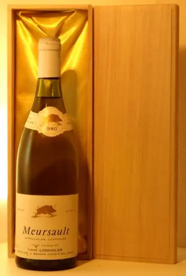 １９８０年 Lesanglier Meursault 赤ワイン
