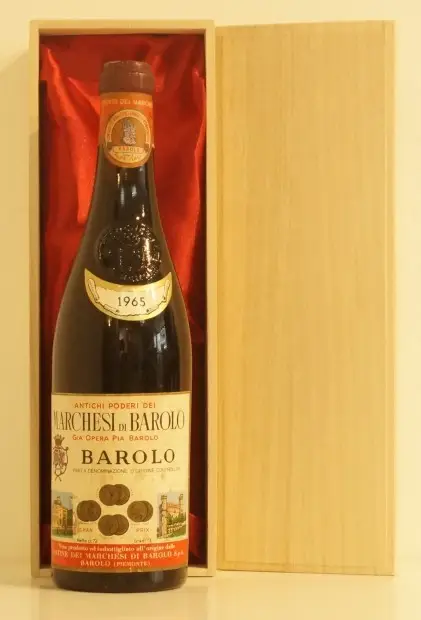１９６５年 Marchesi Barolo Barolo 赤ワイン