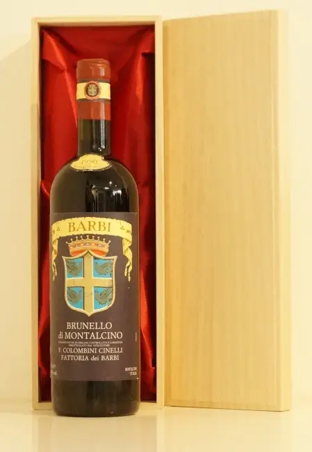 １９９０年 Ｆａｔｔｏｒｉａ ｄｅｉ Ｂａｒｂｉ Ｂｒｕｎｅｌｌｏ ｄｉ Ｍｏｎｔａｌｃｉｎｏ 赤ワイン