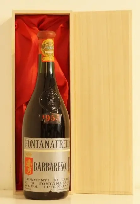 １９５５年 Barbaresco Fontanafredda 赤ワイン