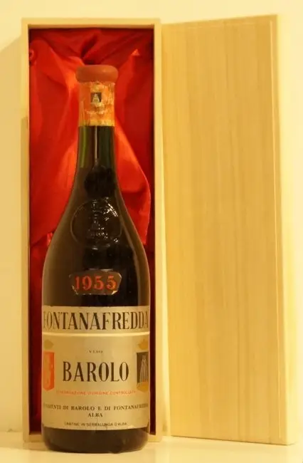 １９５５年 バローロ フォンタナフレッダ 赤ワイン
