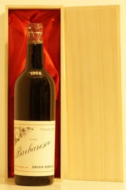 １９６６年 Barbaresco Giacosa Romualdo 赤ワイン