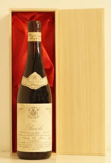 １９６７年 Barolo  Riserva Speciale Claudio de Maria 赤ワイン