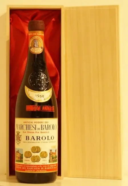 １９６８年 Barolo Marchesi Barolo 赤ワイン
