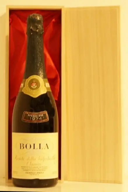 １９７４年 Recioto Spumante Bolla 赤ワイン