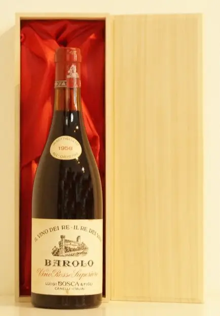 １９５８年 Bosca Barolo 赤ワイン