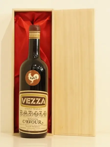１９６５年 Veglio Pasquale Barolo Vezza Riserva Cavour 赤ワイン