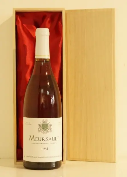 １９８１年 Manoir du Meix Jauney Meursault 白ワイン