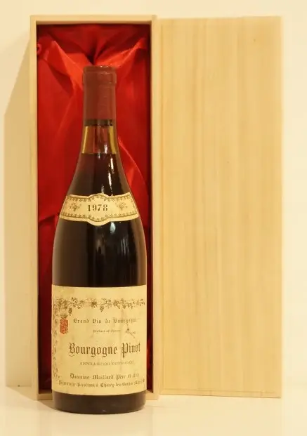 １９７８年 Maillard P&F Bourgogne Rouge 赤ワイン