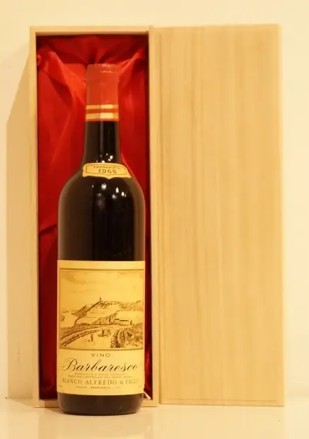 １９６８年 Barbaresco Bianco Alfredo 赤ワイン