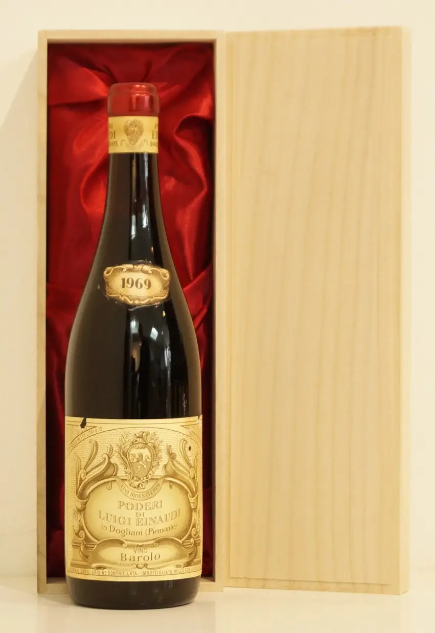 １９６９年 Barolo Luigi Einaudi 赤ワイン