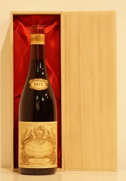 １９７３年 Barolo Luigi Einaudi 赤ワイン