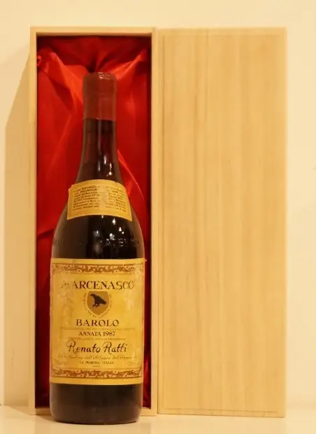 １９８７年 Barolo Marcenasco Ratti 赤ワイン