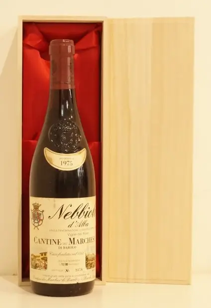 １９７５年 Marchesi di Barolo Nebbiolo dAlba  赤ワイン