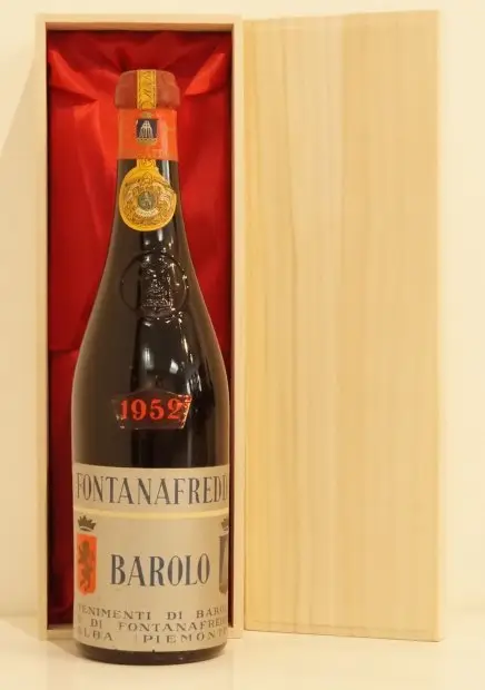 １９５２年 Fontanafredda Barolo 赤ワイン