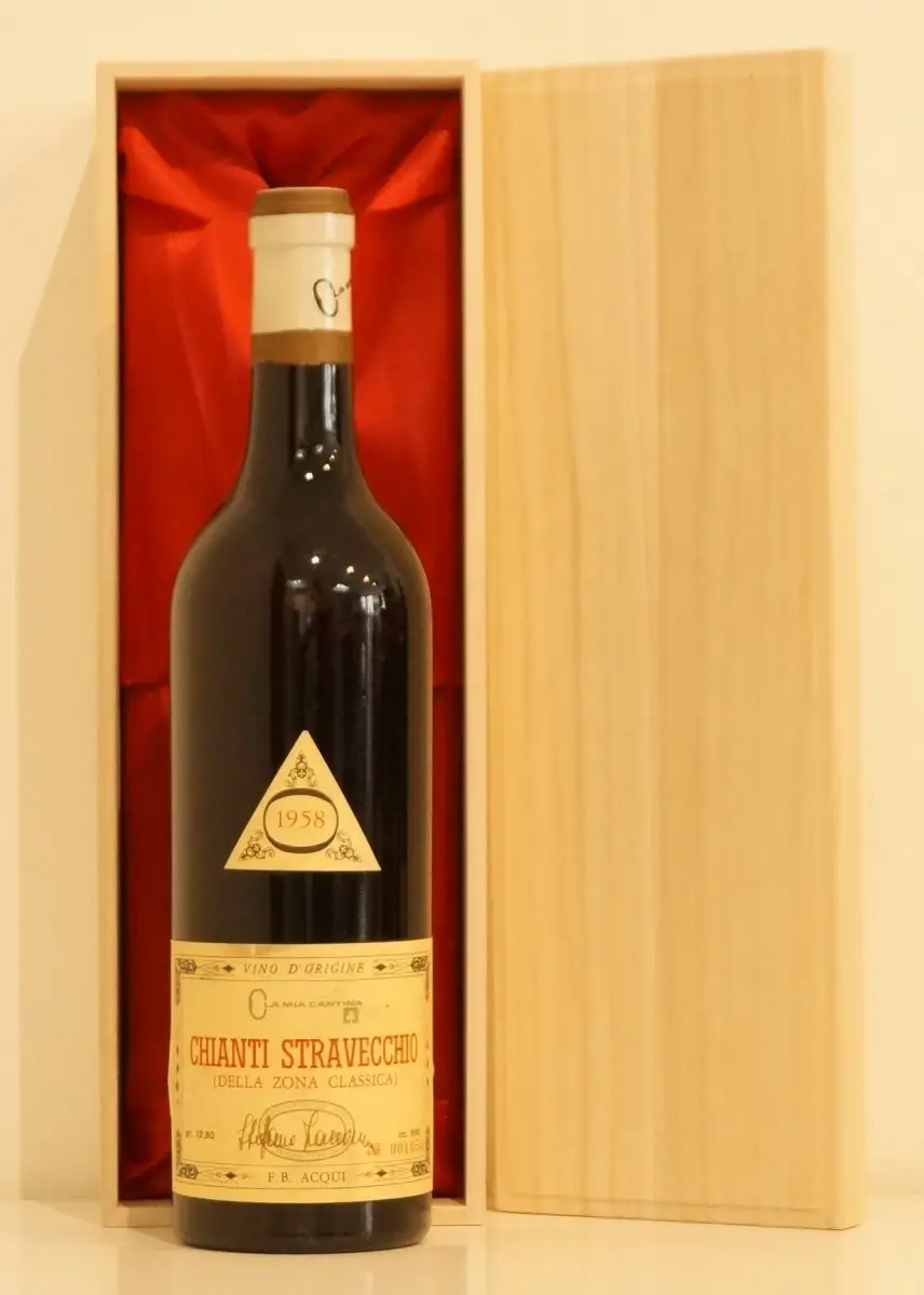 １９５８年 Acqui Chianti Stravecchio 赤ワイン