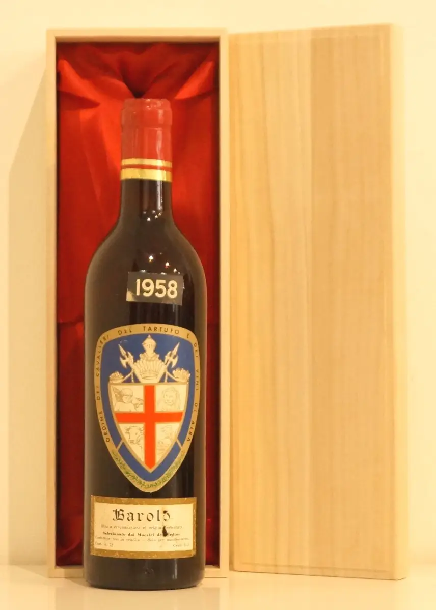 １９５８年 Cavalieri del Tartufo Barolo 赤ワイン