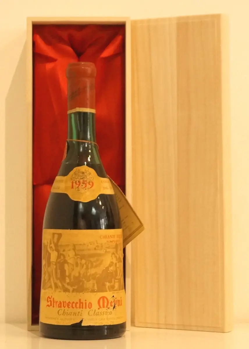 １９５９年 Melini Chianti Classico Stravecchio 赤ワイン