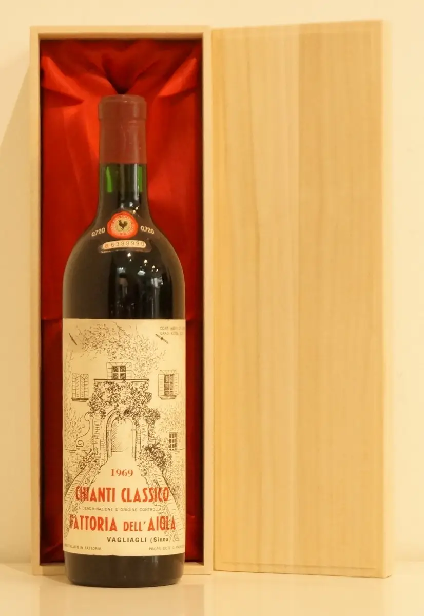 １９６９年 Fattoria DellAiola Chianti Classico 赤ワイン