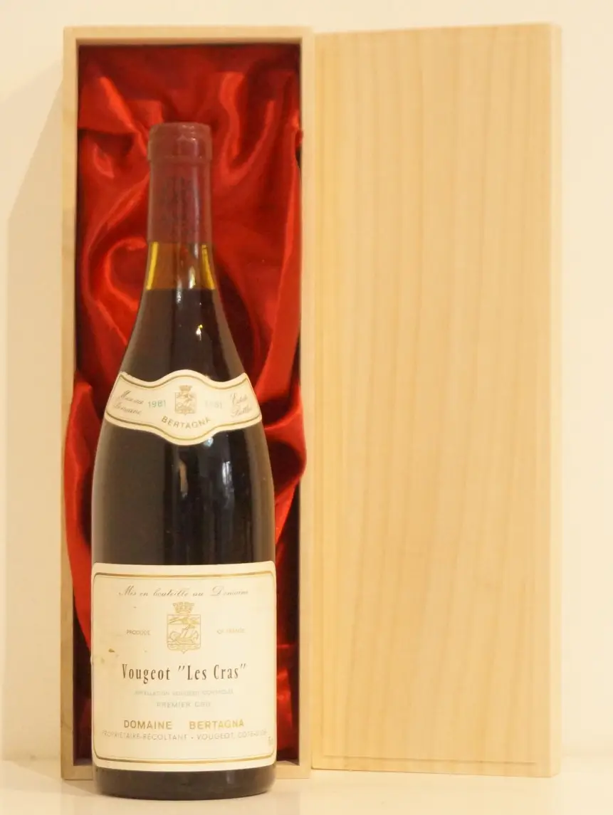 １９８１年 Bertagna Vougeot 1er Cru Les Cras 赤ワイン