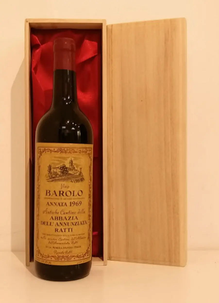 １９６９年 Renato Ratti Barolo Abbazia dell Annuziata 赤ワイン