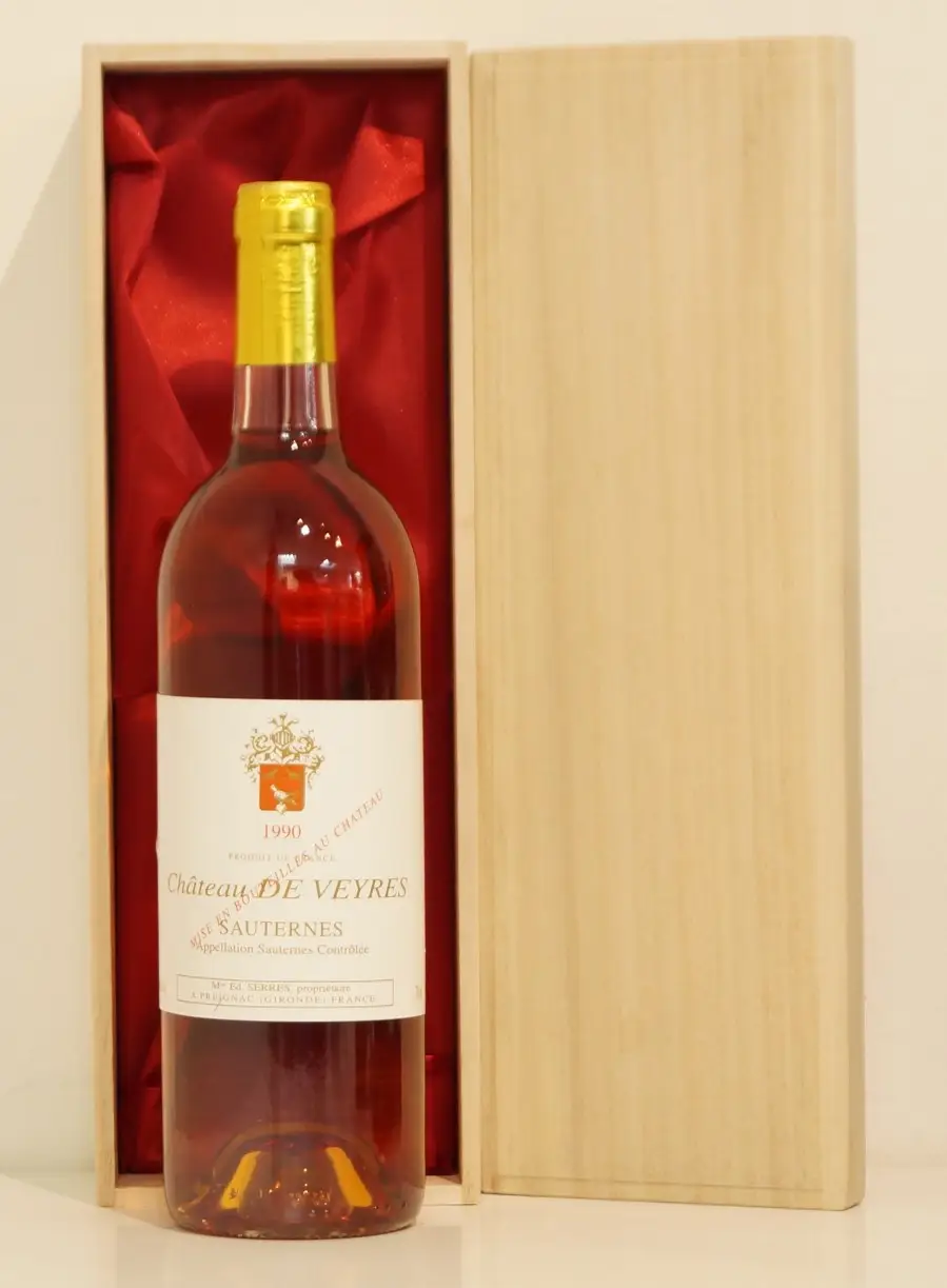 １９９０年 Chateau de Veyres Sauternes 白ワイン
