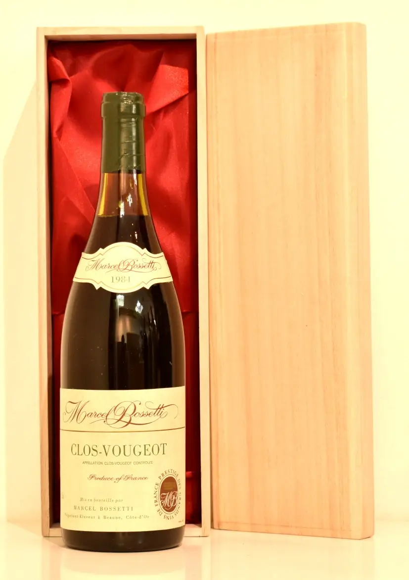 １９８４年 クロ・ド・ヴージョ（特級） BOSSETTI CLOS DE VOUGEOT 赤ワイン