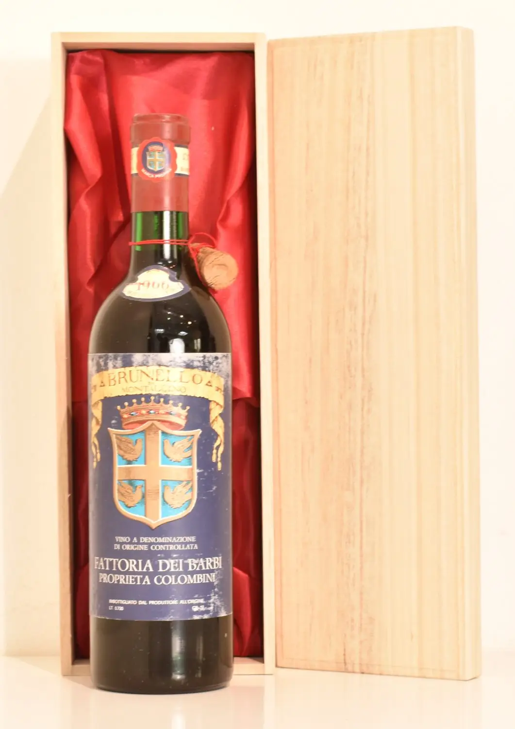 １９６６年 Fattoria dei Barbi Brunello di Montalcino 赤ワイン